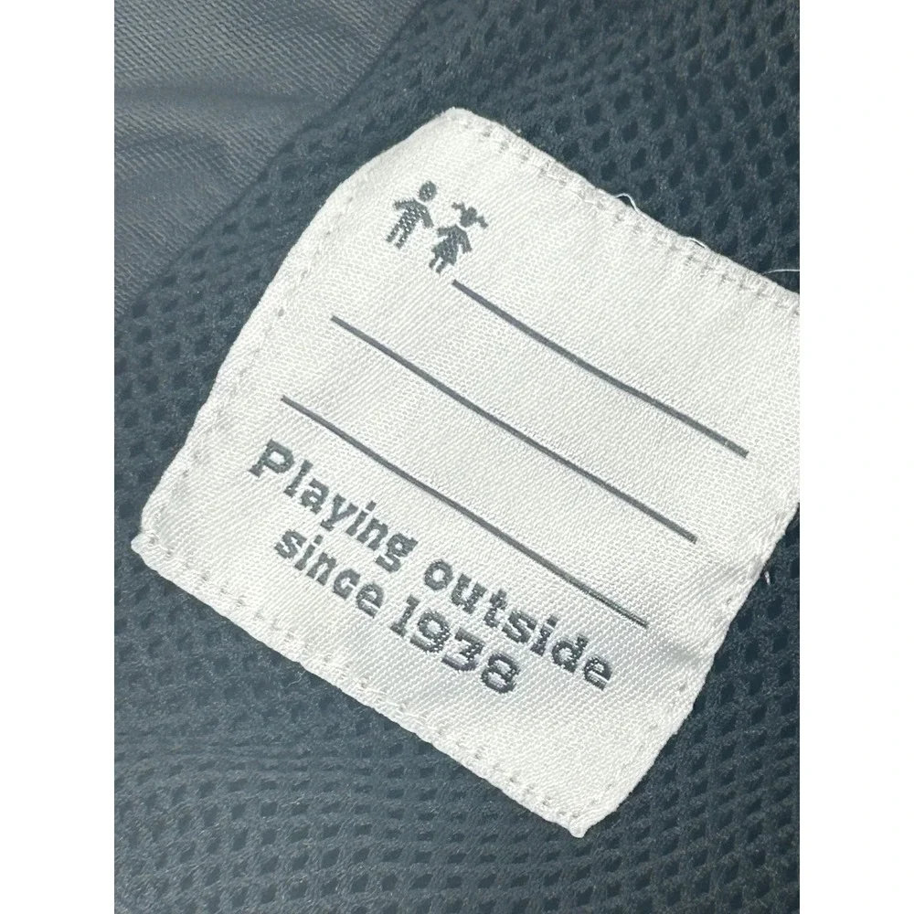 Columbia Rain Jacket Kids XL Black Gorpcore